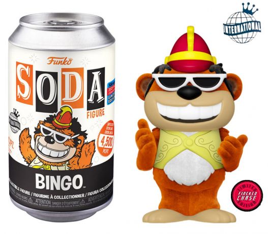 Figurine Funko Soda Hanna-Barbera Bingo (Canette Noire) [Chase]