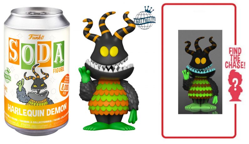 Figurine Funko Soda L'étrange Noël de M. Jack [Disney] Harlequin Demon (Canette Orange)