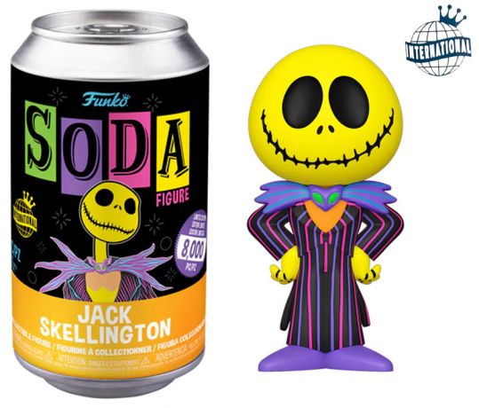 Figurine Funko Soda L'étrange Noël de M. Jack [Disney] Jack Skellington (Canette Orange)