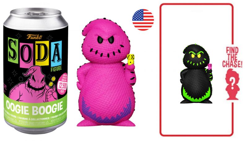 Figurine Funko Soda L'étrange Noël de M. Jack [Disney] Oogie Boogie (Canette Verte)