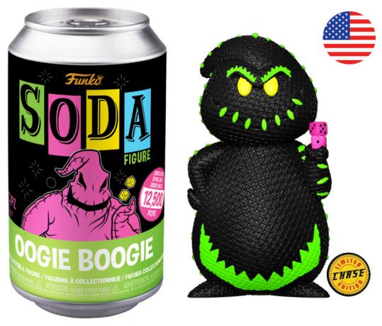Figurine Funko Soda L'étrange Noël de M. Jack [Disney] Oogie Boogie (Canette Verte) [Chase]