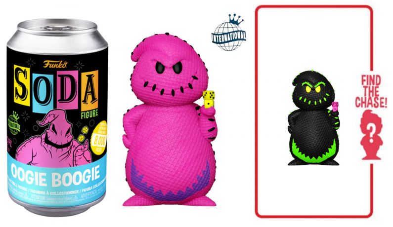 Figurine Funko Soda L'étrange Noël de M. Jack [Disney] Oogie Boogie (Canette Bleue)