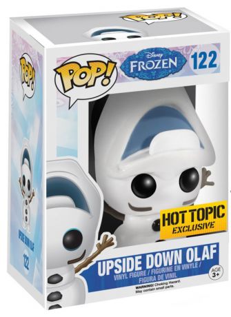 Figurine Funko Pop La Reine des Neiges [Disney] #122 Olaf - Tête à l'Envers