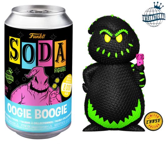 Figurine Funko Soda L'étrange Noël de M. Jack [Disney] Oogie Boogie (Canette Bleue) [Chase]