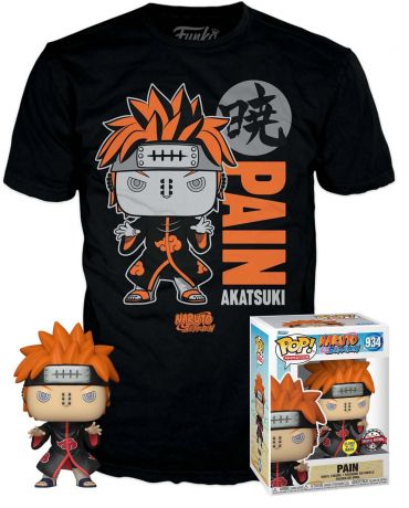 Figurine Funko Pop Naruto #934 Pain - T-Shirt