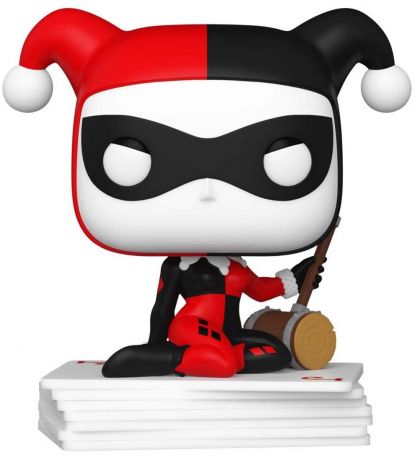 Figurine Funko Pop DC Comics #454 Harley Quinn avec cartes