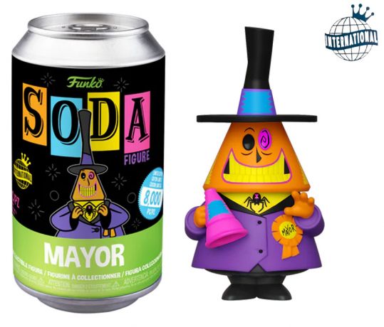 Figurine Funko Soda L'étrange Noël de M. Jack [Disney] Le Maire (Canette Verte)