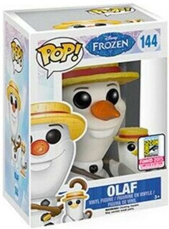 Figurine Funko Pop La Reine des Neiges [Disney] #144 Olaf - Avec Mouette