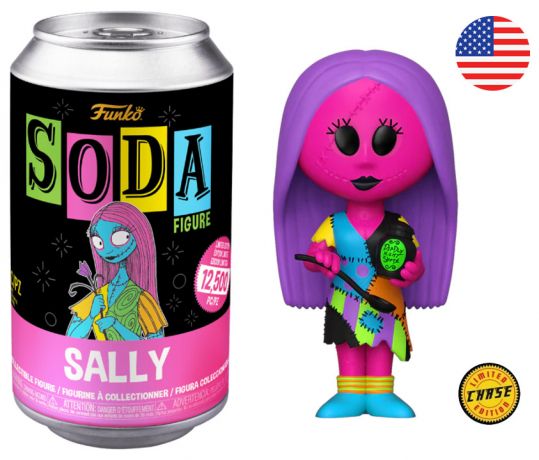 Figurine Funko Soda L'étrange Noël de M. Jack [Disney] Sally (Canette Rose) [Chase]