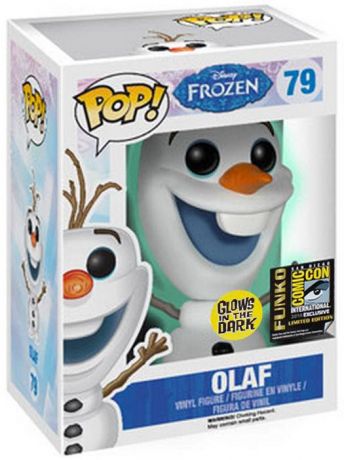 Figurine Funko Pop La Reine des Neiges [Disney] #79 Olaf - Brille dans le Noir