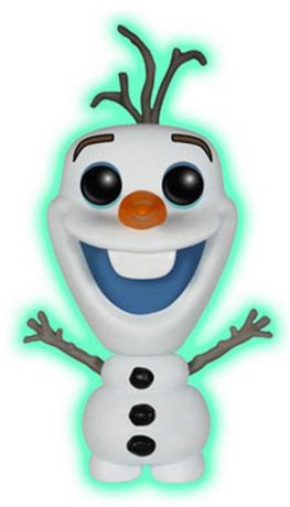 Figurine Funko Pop La Reine des Neiges [Disney] #79 Olaf - Brille dans le Noir
