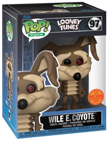 Figurine Funko Pop Looney Tunes #97 Vil Coyote - Digital Pop