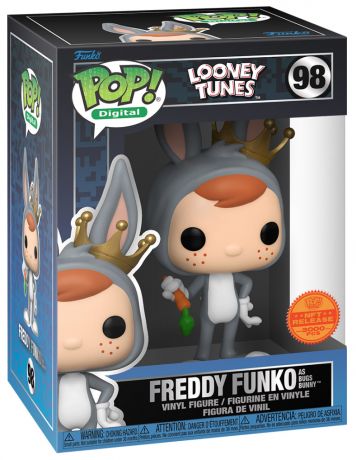 Figurine Funko Pop Looney Tunes #98 Freddy Funko en Bugs Bunny - Digital Pop