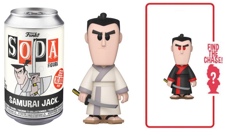 Figurine Funko Soda Samouraï Jack Samurai Jack (Canette Noire)