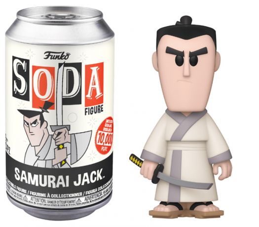 Figurine Funko Soda Samouraï Jack Samurai Jack (Canette Noire)