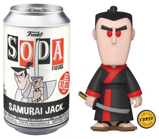 Figurine Funko Soda Samouraï Jack Samurai Jack (Canette Noire) [Chase]