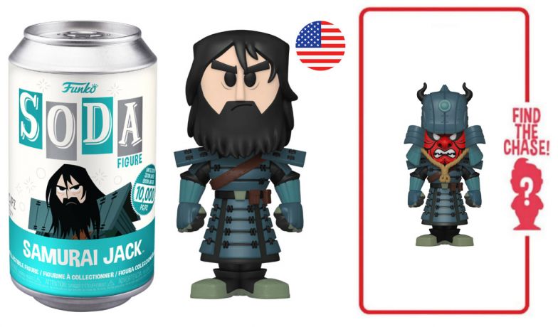 Figurine Funko Soda Samouraï Jack Samurai Jack (Canette Bleue)