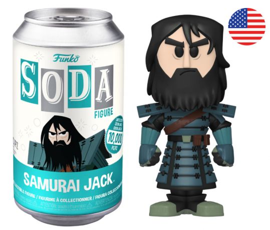 Figurine Funko Soda Samouraï Jack Samurai Jack (Canette Bleue)