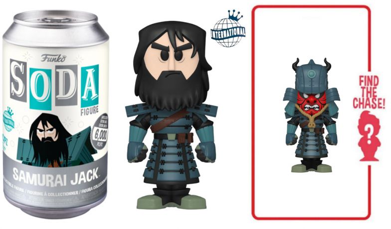 Figurine Funko Soda Samouraï Jack Samurai Jack (Canette Grise)