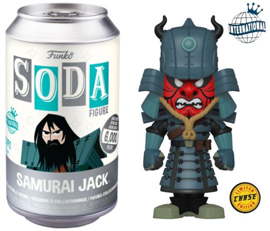 Figurine Funko Soda Samouraï Jack Samurai Jack (Canette Grise) [Chase]