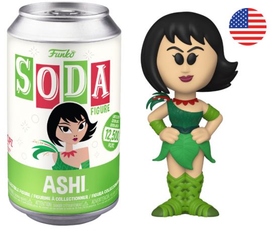 Figurine Funko Soda Samouraï Jack Ashi (Canette Verte)