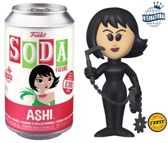 Figurine Funko Soda Samouraï Jack Ashi (Canette Rouge) [Chase]