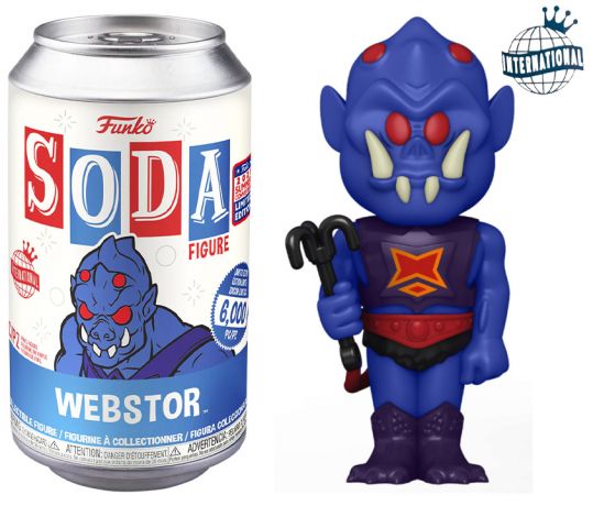 Figurine Funko Soda Les Maîtres de l'univers Webstor (Canette Bleue)