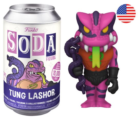 Figurine Funko Soda Les Maîtres de l'univers Tung Lashor (Canette Violette)