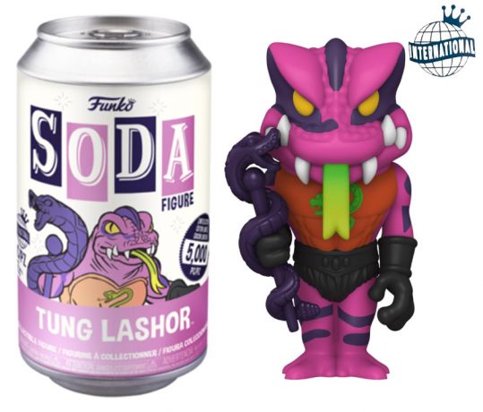 Figurine Funko Soda Les Maîtres de l'univers Tung Lashor (Canette Rose)