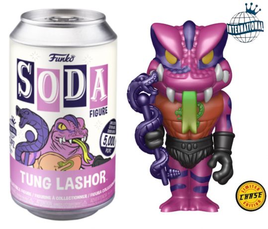 Figurine Funko Soda Les Maîtres de l'univers Tung Lashor (Canette Rose) [Chase]