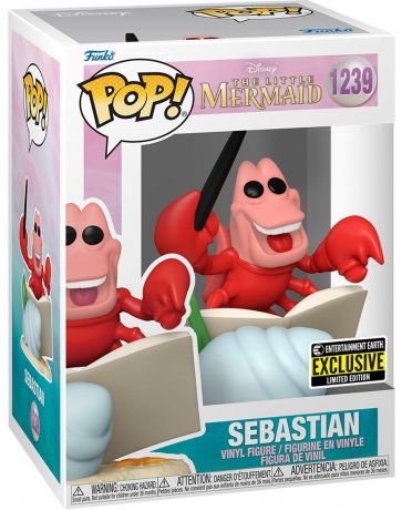 Figurine Funko Pop La Petite Sirène [Disney] #1239 Sebastien