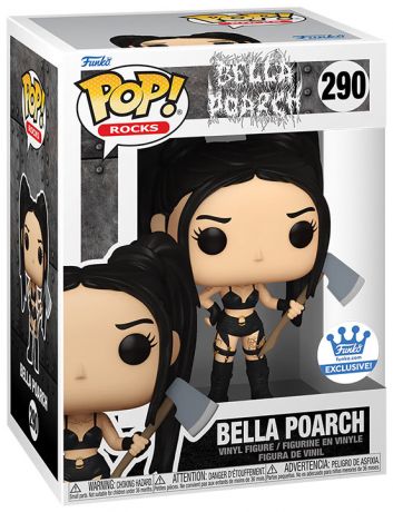 Figurine Funko Pop Bella Poarch #290 Bella Poarch avec hace