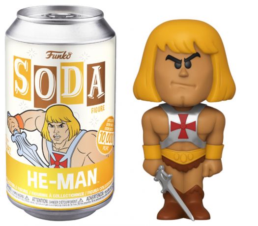 Figurine Funko Soda Les Maîtres de l'univers Musclor (Canette Jaune)