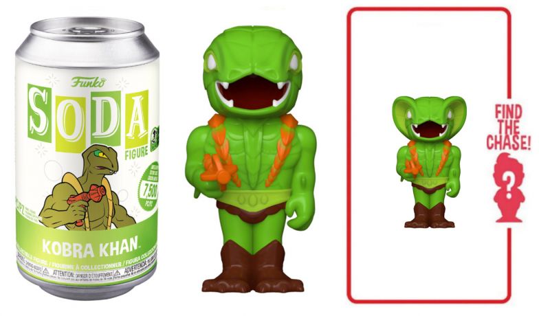 Figurine Funko Soda Les Maîtres de l'univers Kobra Khan (Canette Verte)