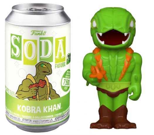 Figurine Funko Soda Les Maîtres de l'univers Kobra Khan (Canette Verte)