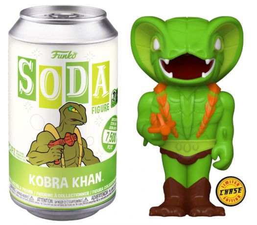 Figurine Funko Soda Les Maîtres de l'univers Kobra Khan (Canette Verte) [Chase]