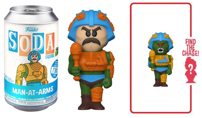 Figurine Funko Soda Les Maîtres de l'univers Man-At-Arms (Canette Bleue)