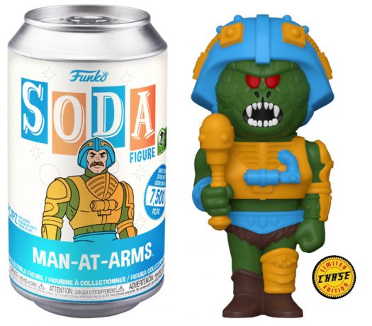 Figurine Funko Soda Les Maîtres de l'univers Man-At-Arms (Canette Bleue) [Chase]