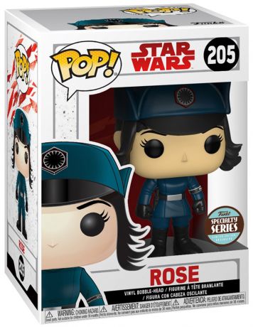 Figurine Funko Pop Star Wars 8 : Les Derniers Jedi #205 Rose - Déguisée