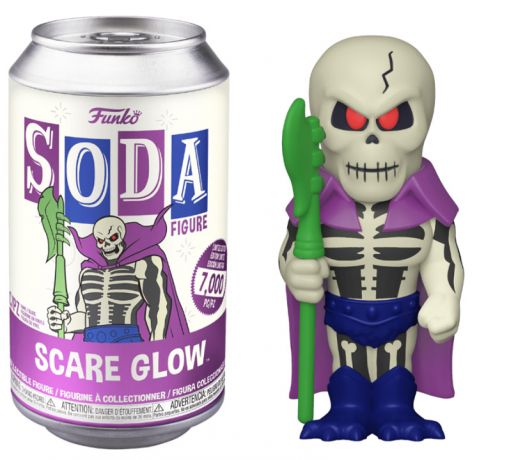 Figurine Funko Soda Les Maîtres de l'univers Scare Glow (Canette Violette)