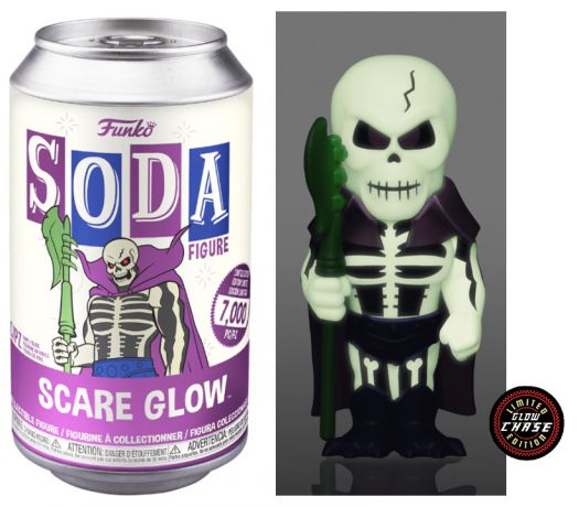 Figurine Funko Soda Les Maîtres de l'univers Scare Glow (Canette Violette) [Chase]