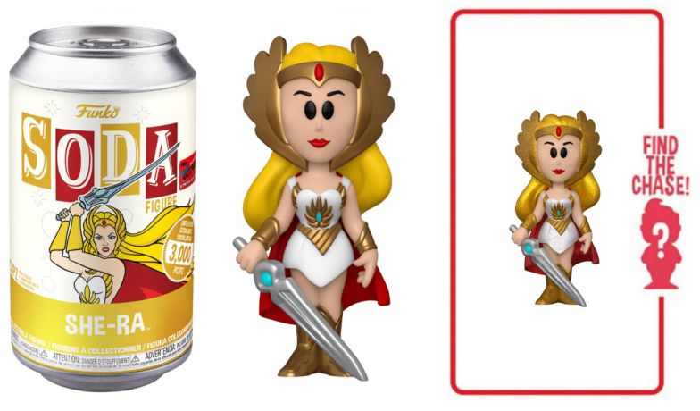 Figurine Funko Soda Les Maîtres de l'univers Princesse Adora (Canette Jaune)