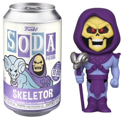 Figurine Funko Soda Les Maîtres de l'univers Skeletor (Canette Violette)