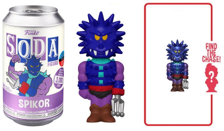 Figurine Funko Soda Les Maîtres de l'univers Spikor (Canette Rose)