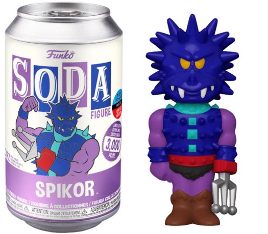 Figurine Funko Soda Les Maîtres de l'univers Spikor (Canette Rose)