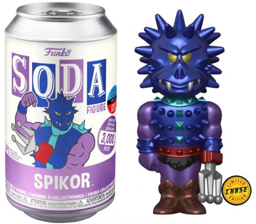 Figurine Funko Soda Les Maîtres de l'univers Spikor (Canette Rose) [Chase]