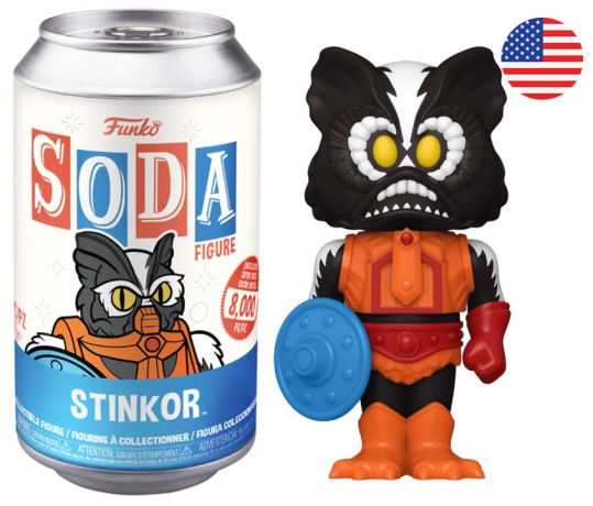 Figurine Funko Soda Les Maîtres de l'univers Stinkor (Canette Bleue)