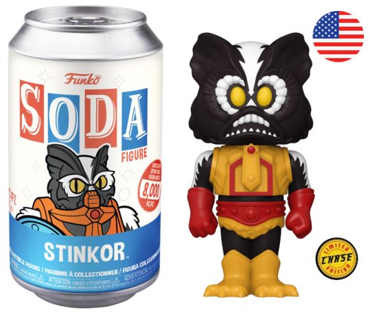 Figurine Funko Soda Les Maîtres de l'univers Stinkor (Canette Bleue) [Chase]