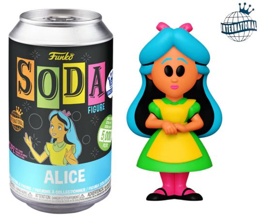 Figurine Funko Soda Alice au Pays des Merveilles [Disney] Alice (Canette Bleue)