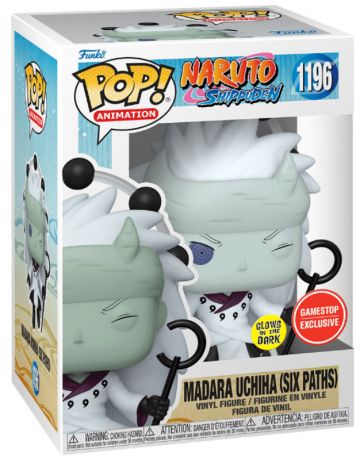 Figurine Funko Pop Naruto #1196 Madara Uchiwa (Six Chemins) - Glow in the Dark